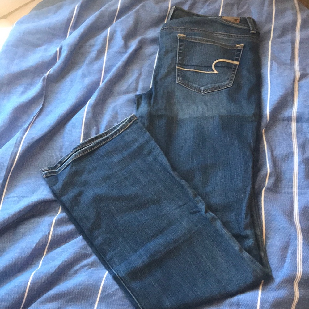 American Eagle kick boot jeans